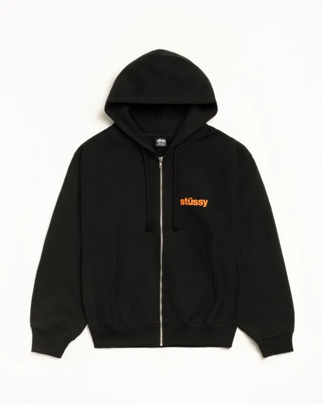 BUILT TOUGH ZIP HOODIE sold by Stussy