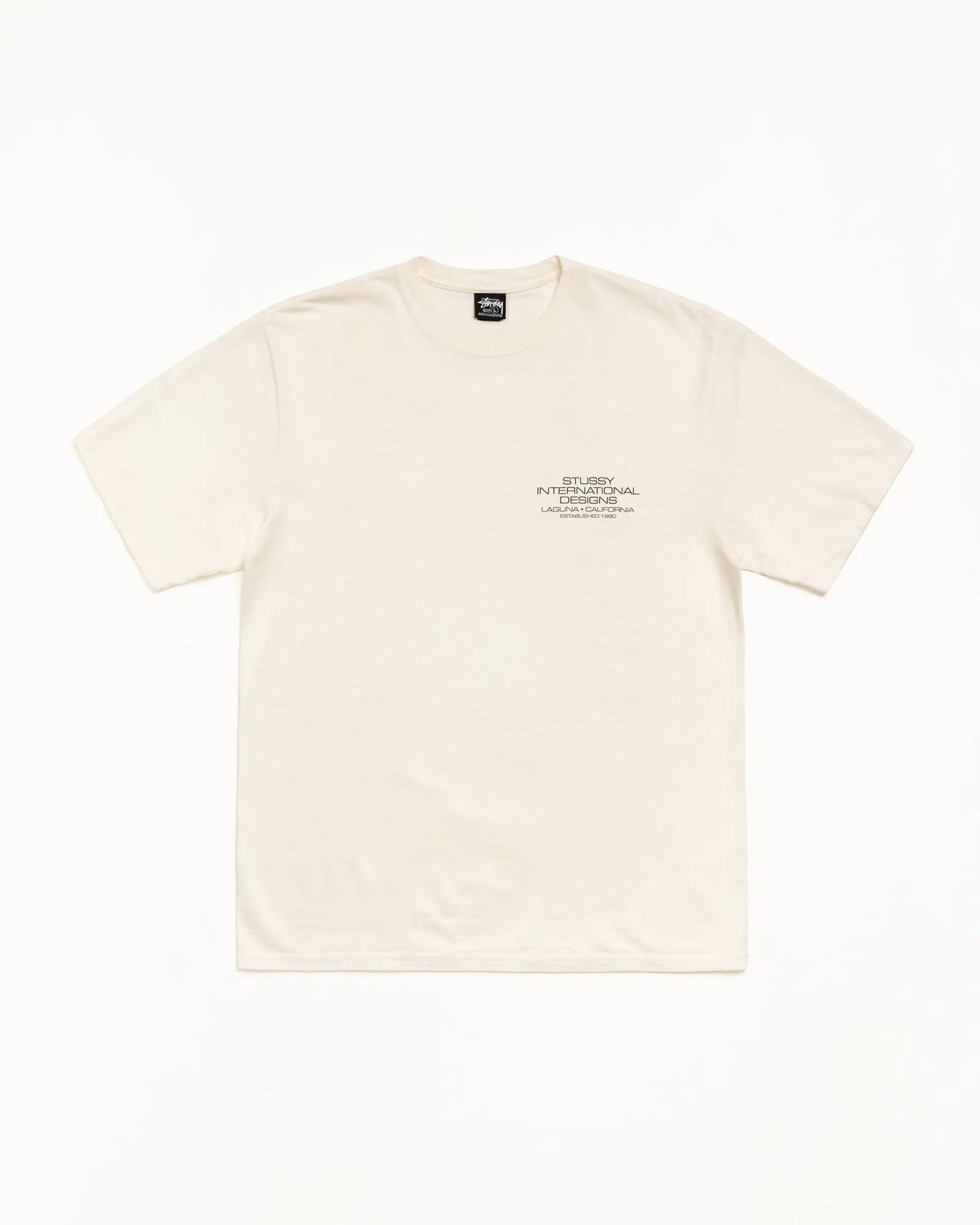 INTERNATIONAL DESIGNS TEE PIGMENT DYED sold by Stussy