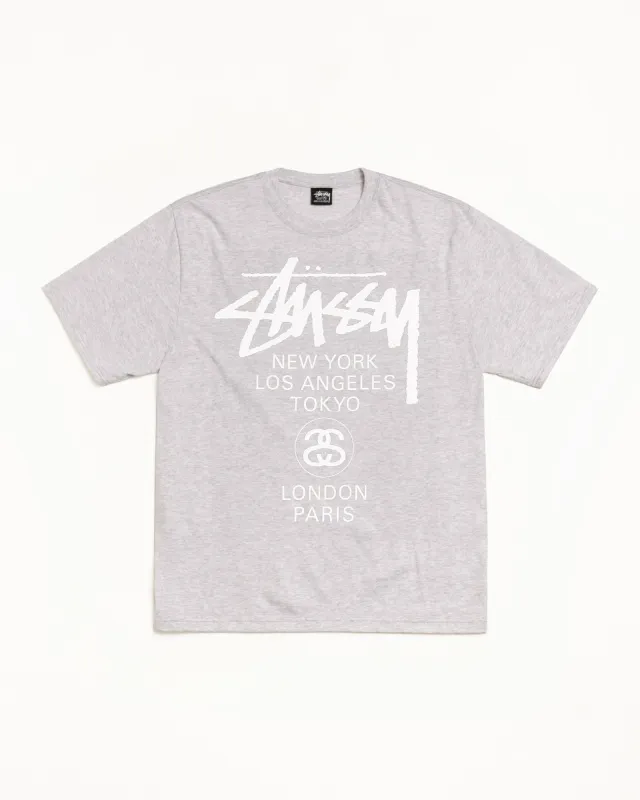 WORLD TOUR TEE sold by Stussy