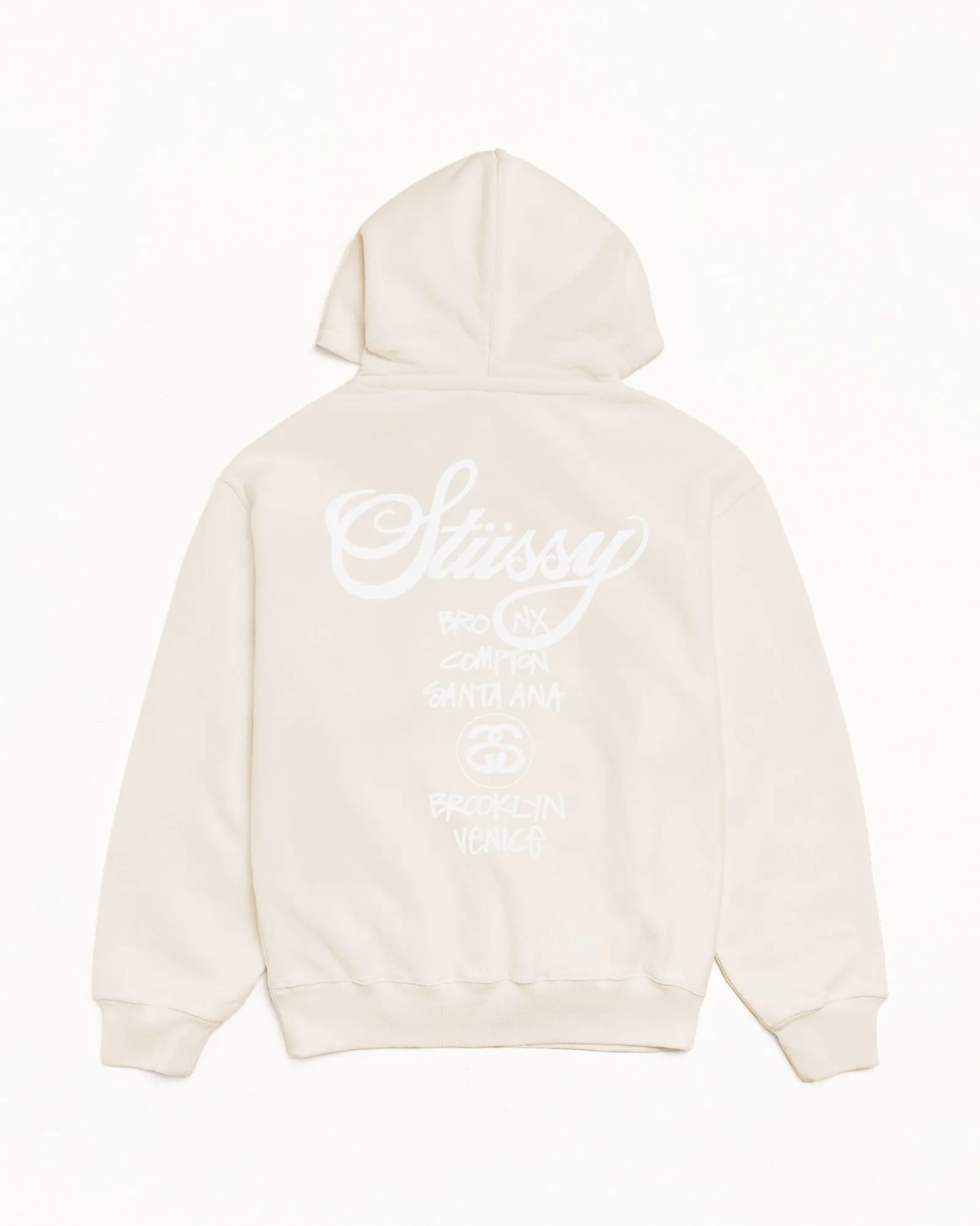 WORLD TOUR HOODIE PIGMENT DYED sold by Stussy product image thumbnail 2