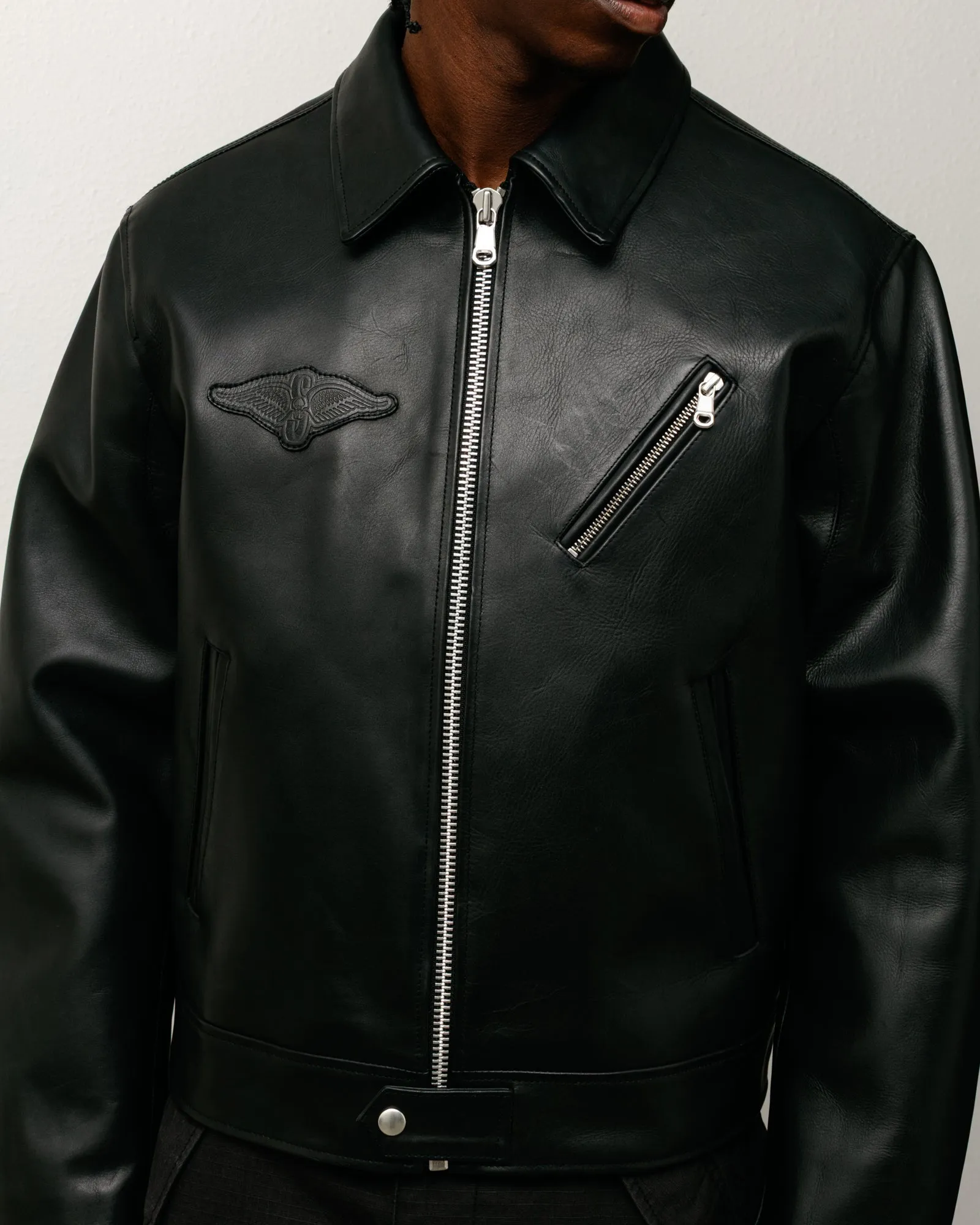 BIKER JACKET sold by Stussy product image thumbnail 2