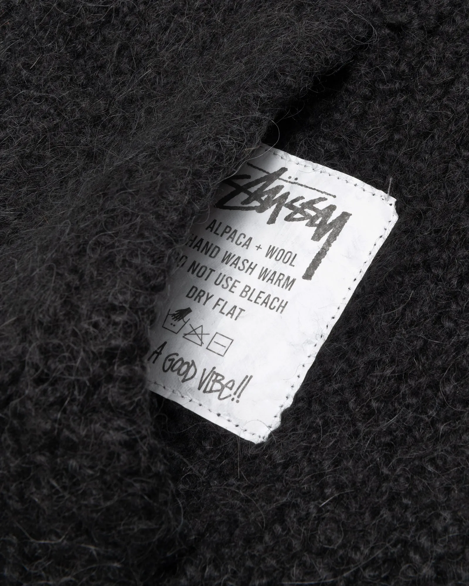 CHUNKY KNIT ZIP HOODIE sold by Stussy product image thumbnail 3