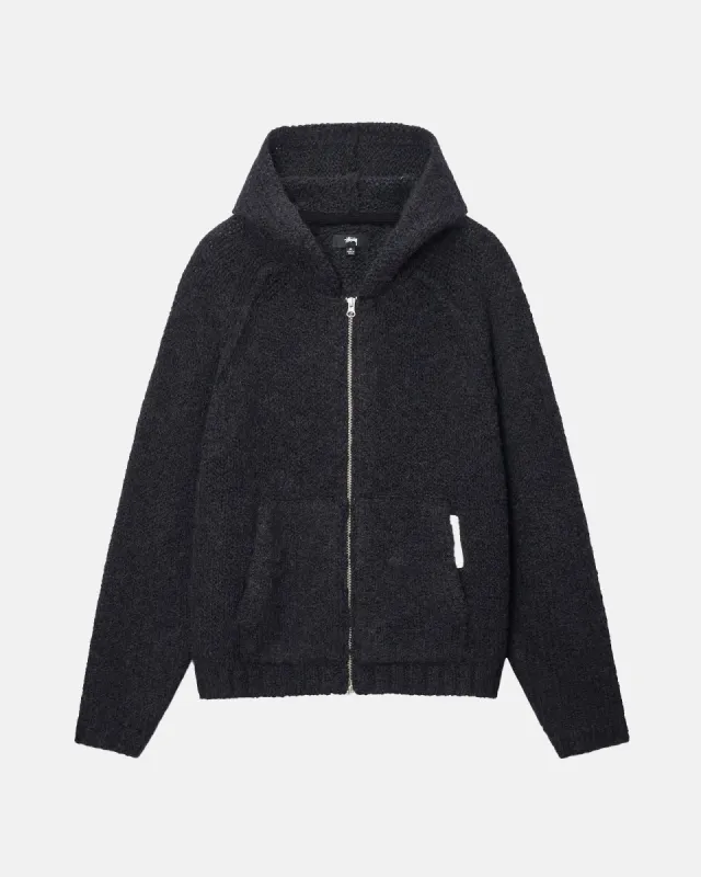 VERTICAL QUILTED ZIP HOODIE | Parallel