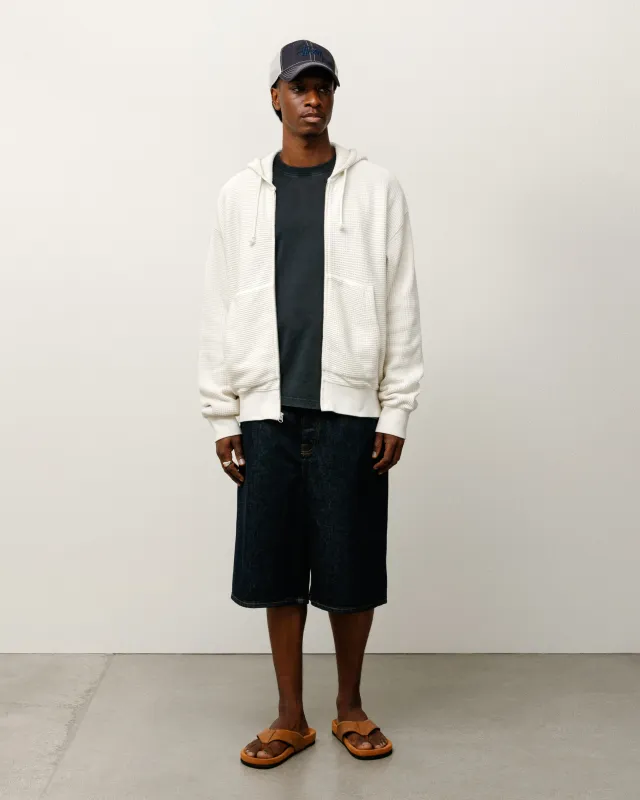 DOUBLE LAYER WAFFLE ZIP HOODIE made by Stussy