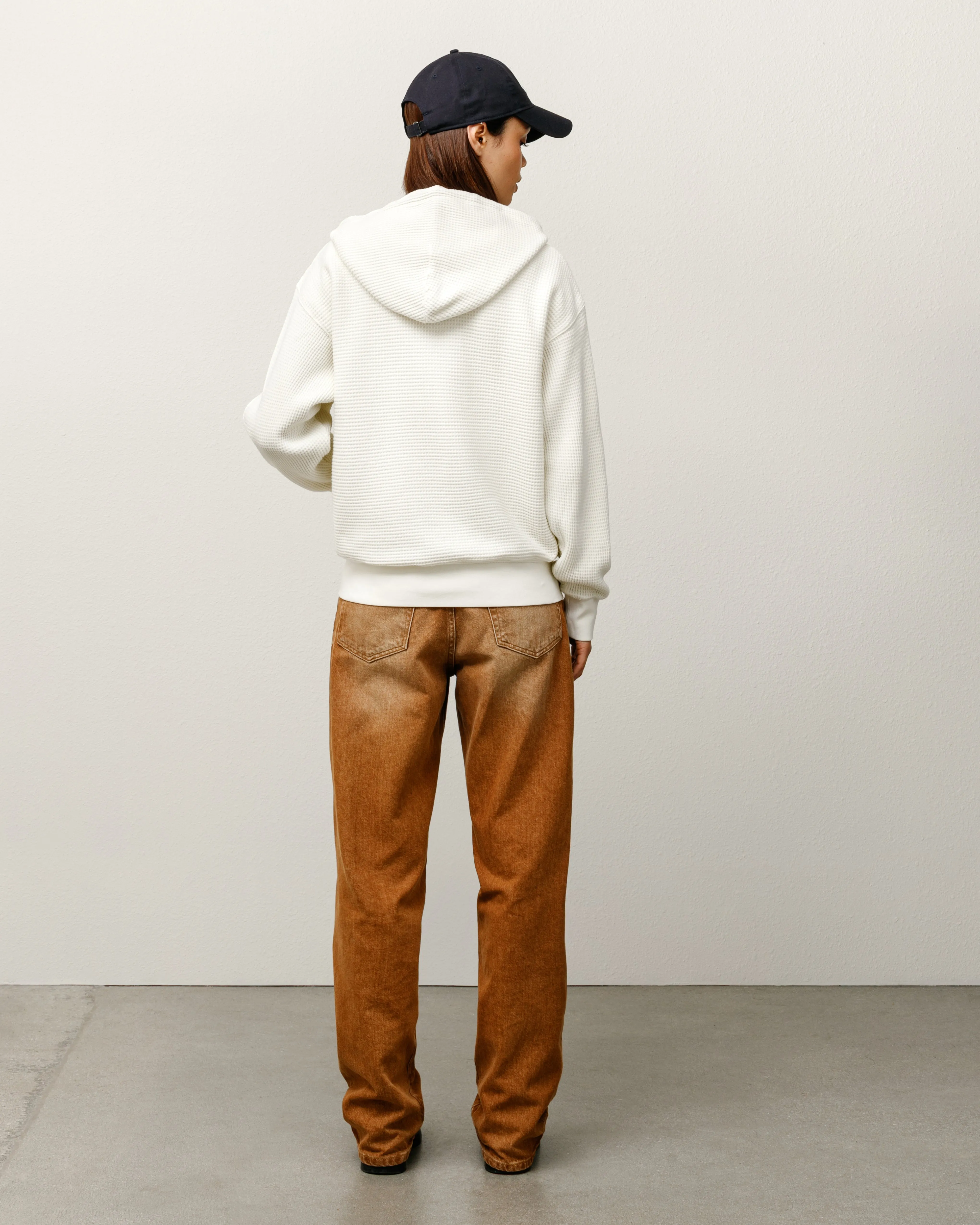 DOUBLE LAYER WAFFLE ZIP HOODIE sold by Stussy product image thumbnail 5