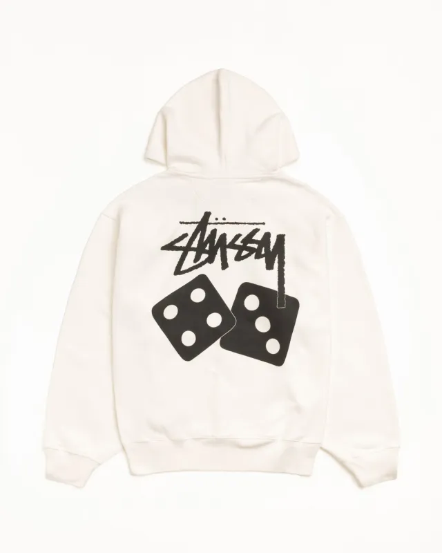 DICE HOODIE PIGMENT DYED sold by Stussy