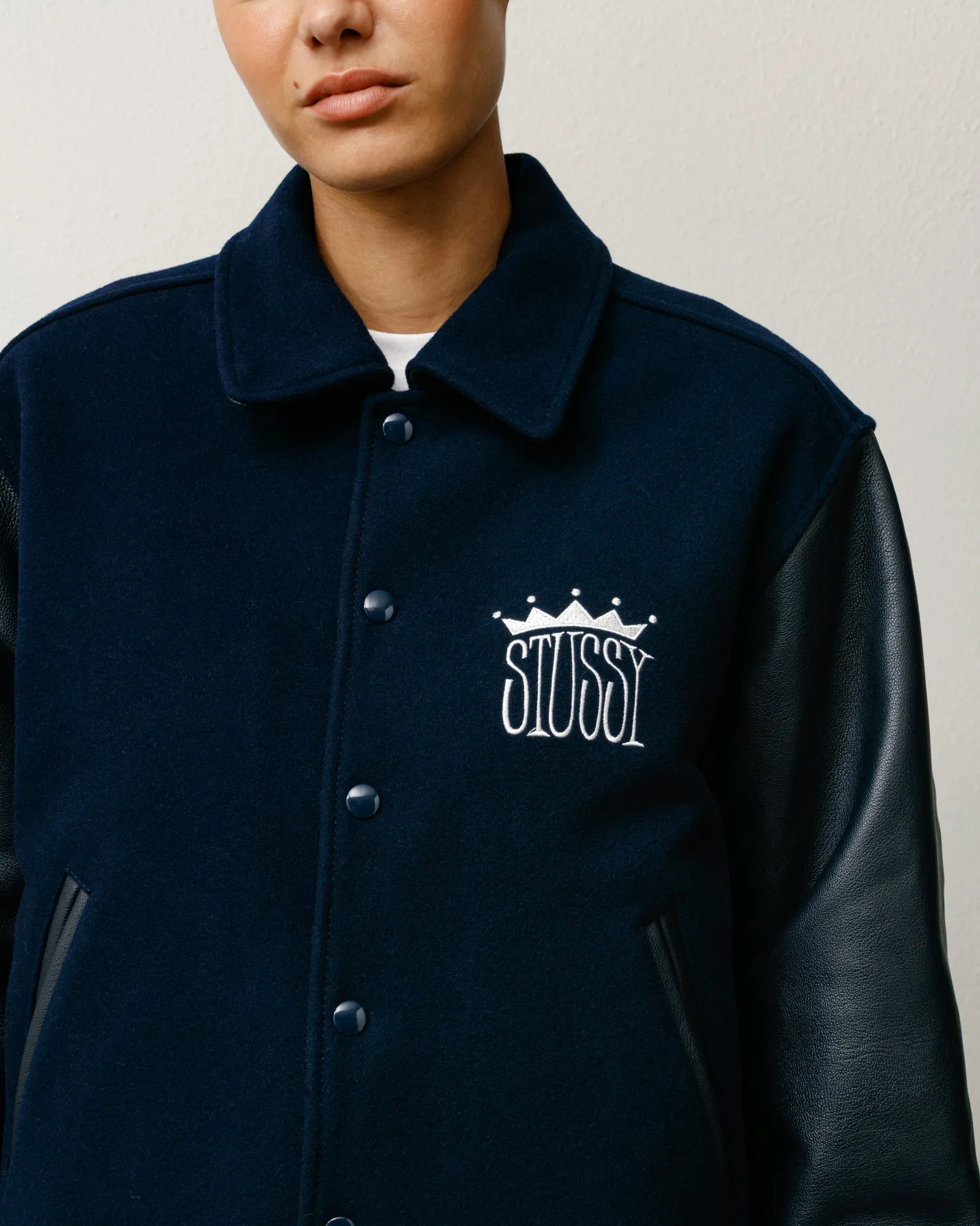 KING VARSITY JACKET sold by Stussy product image thumbnail 2