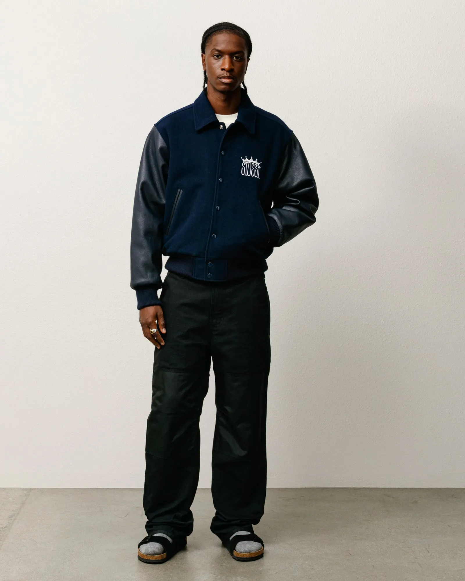 KING VARSITY JACKET sold by Stussy product image thumbnail 3