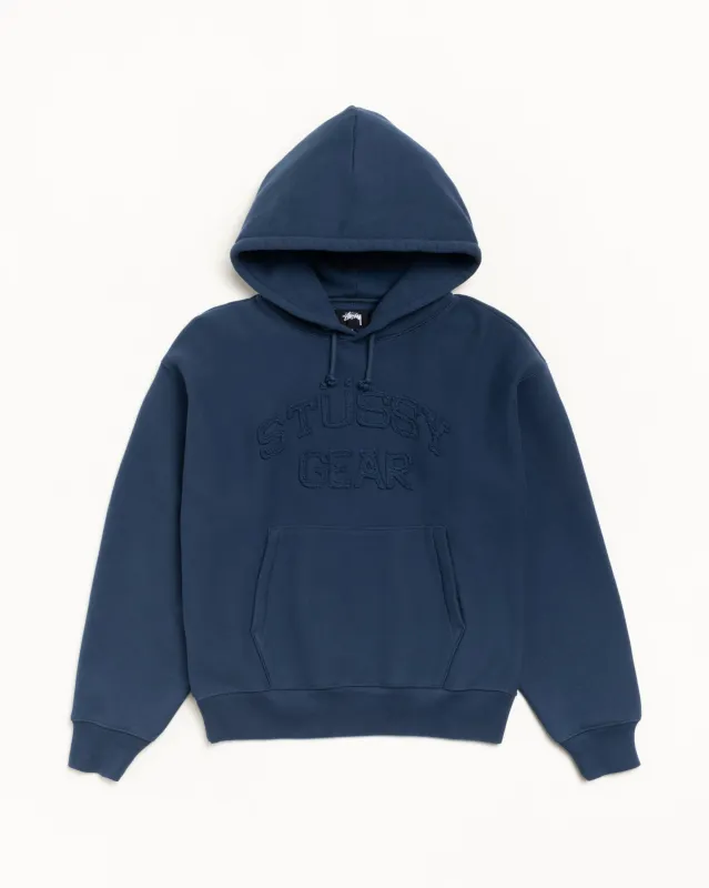 GEAR APPLIQUE HOODIE sold by Stussy