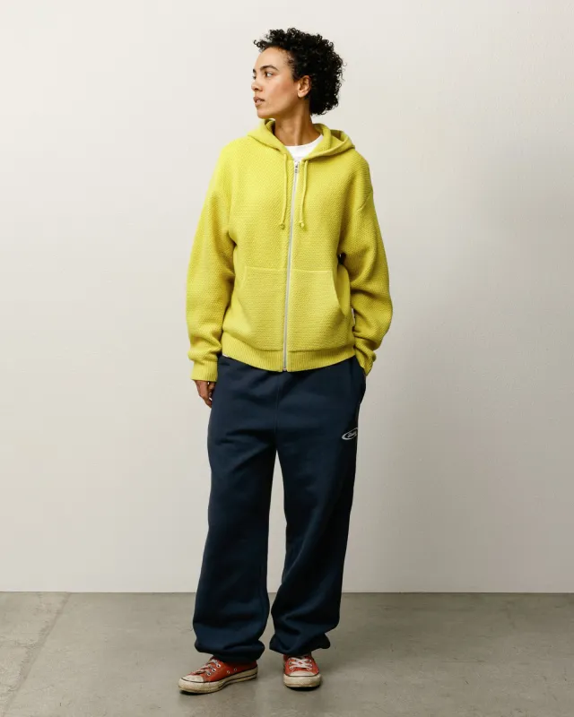 TEXTURED ZIP HOODED SWEATER sold by Stussy