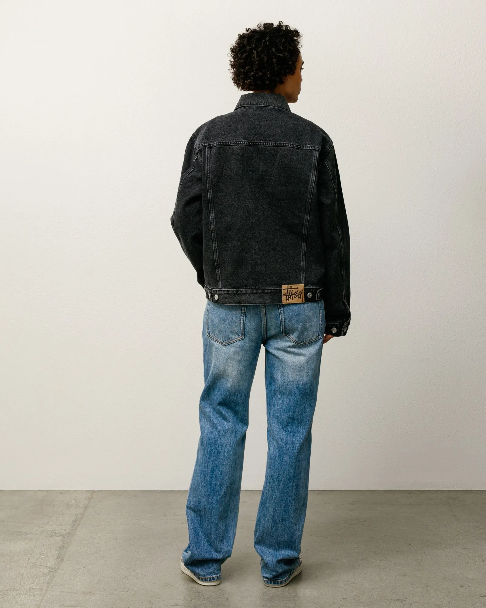 LINED DENIM TRUCKER JACKET sold by Stussy product image thumbnail 5