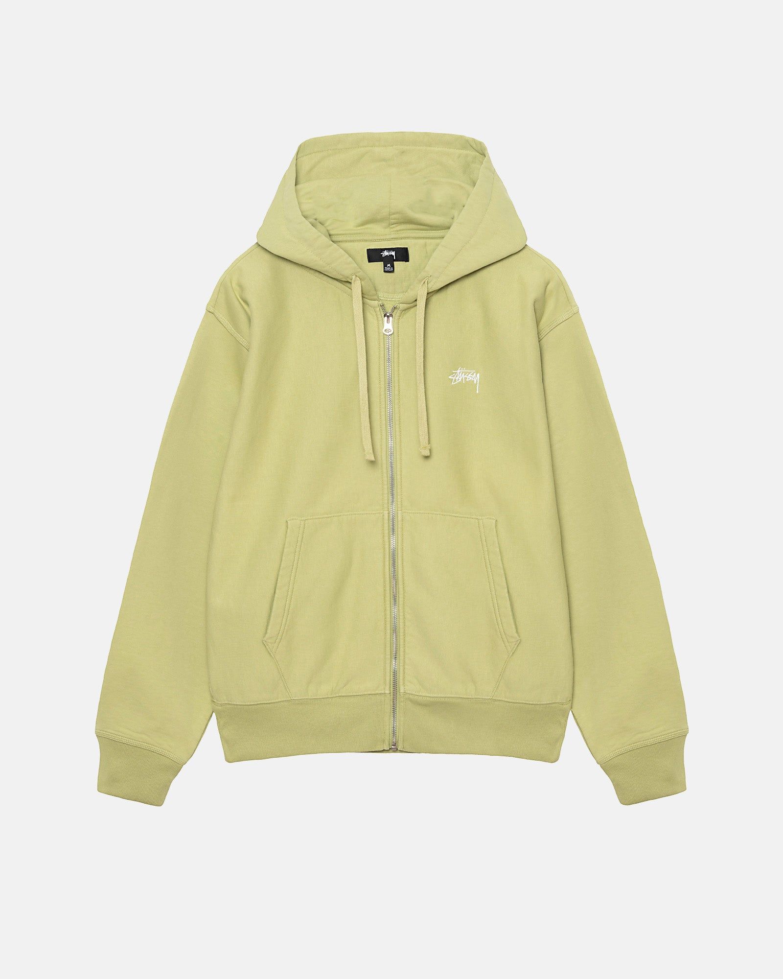 STOCK LOGO ZIP HOODIE sold by Stussy