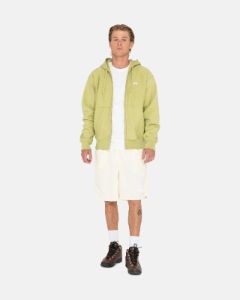 STOCK LOGO ZIP HOODIE sold by Stussy