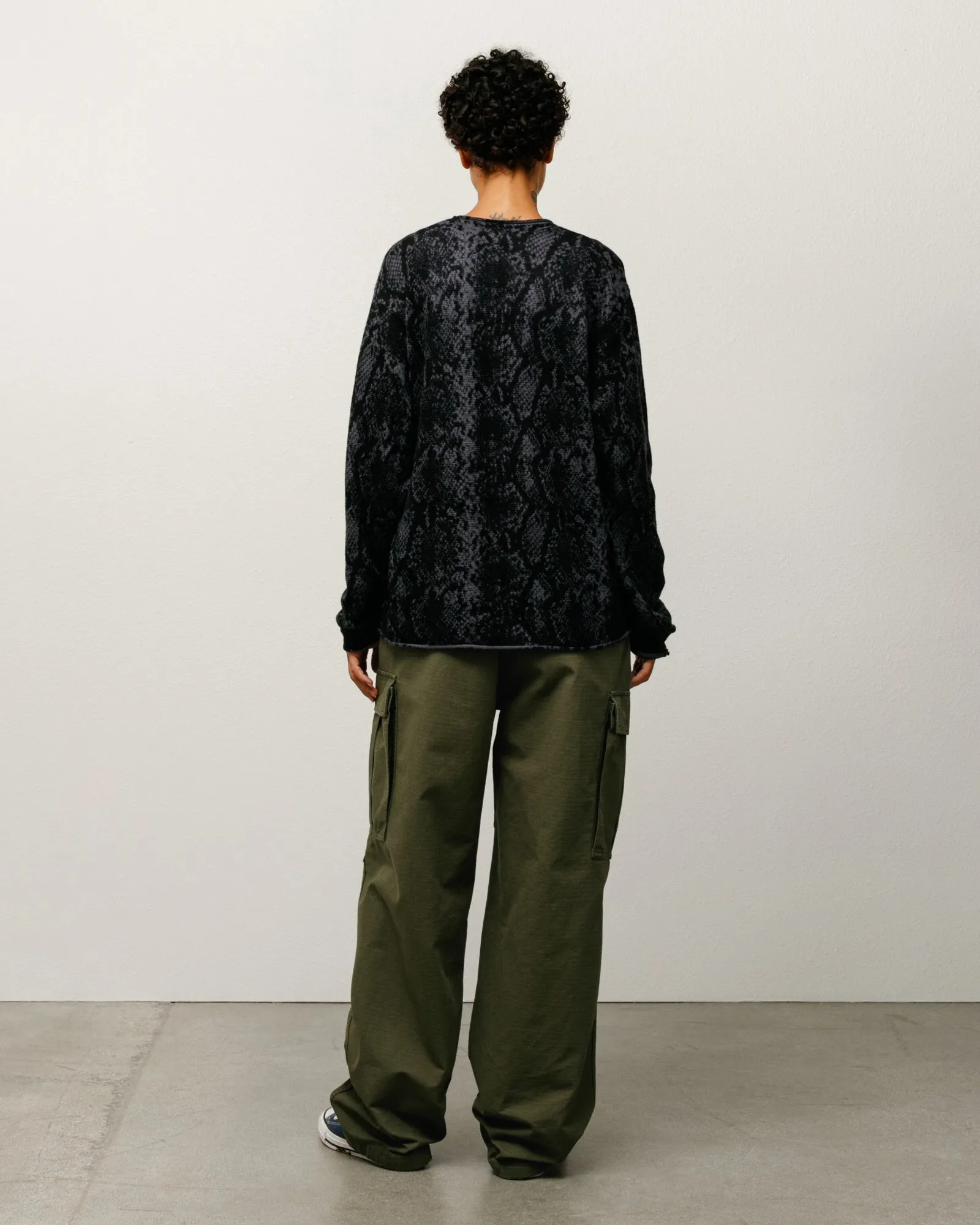 PYTHON FINE WOOL SWEATER sold by Stussy product image thumbnail 5