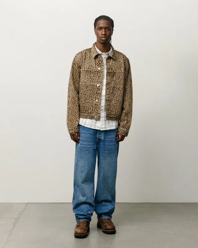 DENIM TRUCKER JACKET sold by Stussy