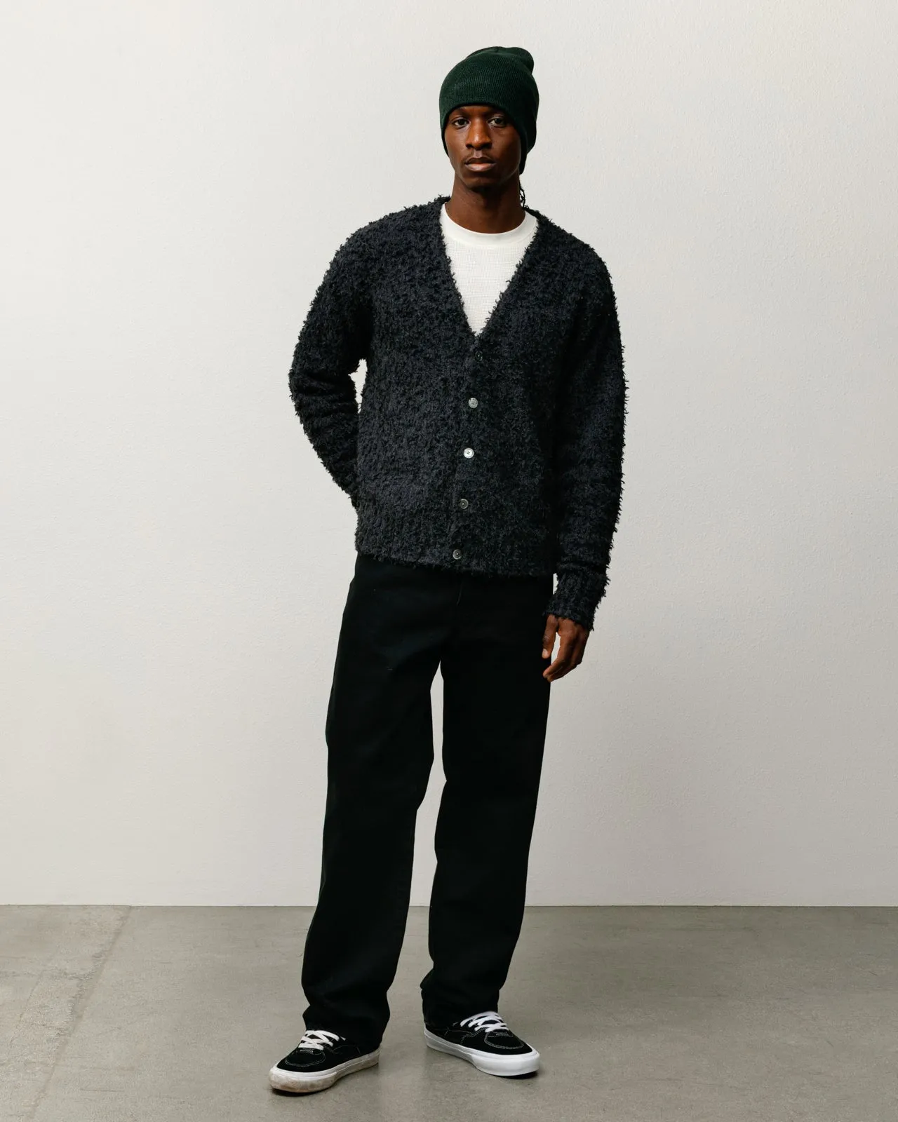 TEXTURED CARDIGAN sold by Stussy