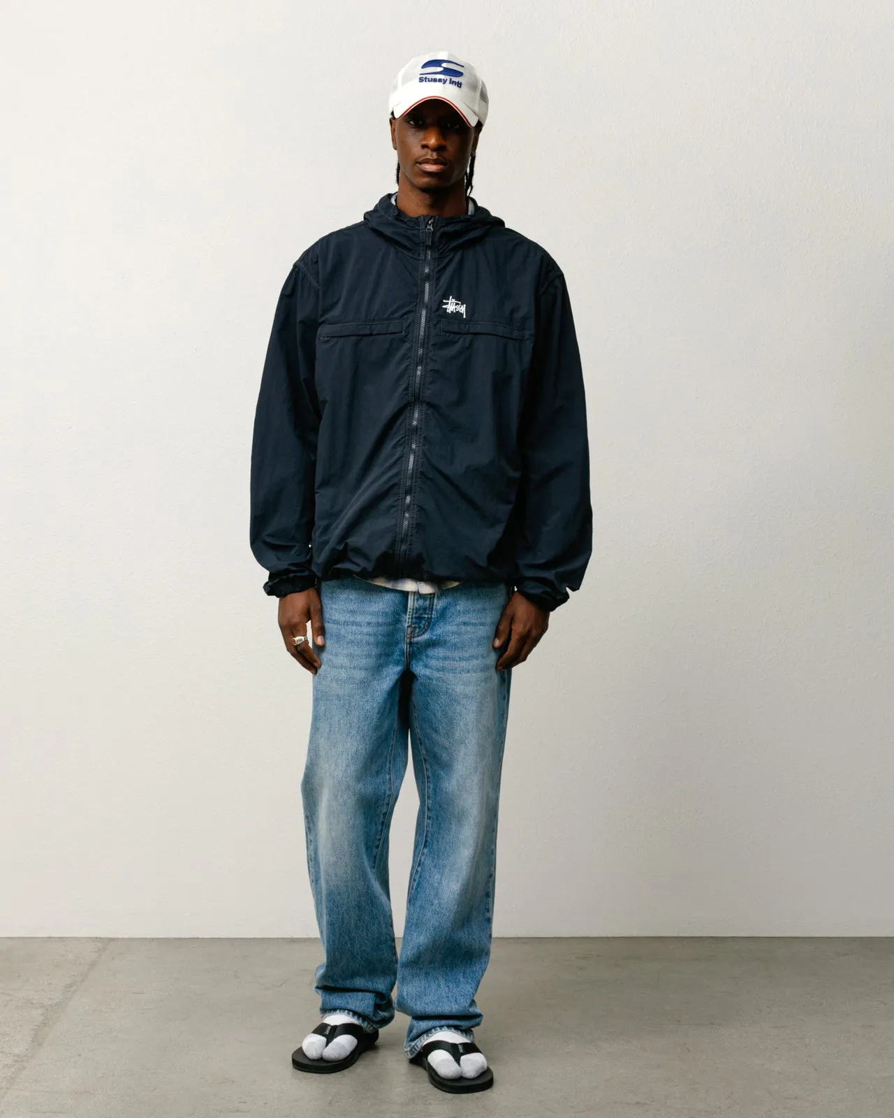 LIGHTWEIGHT HOODED JACKET sold by Stussy
