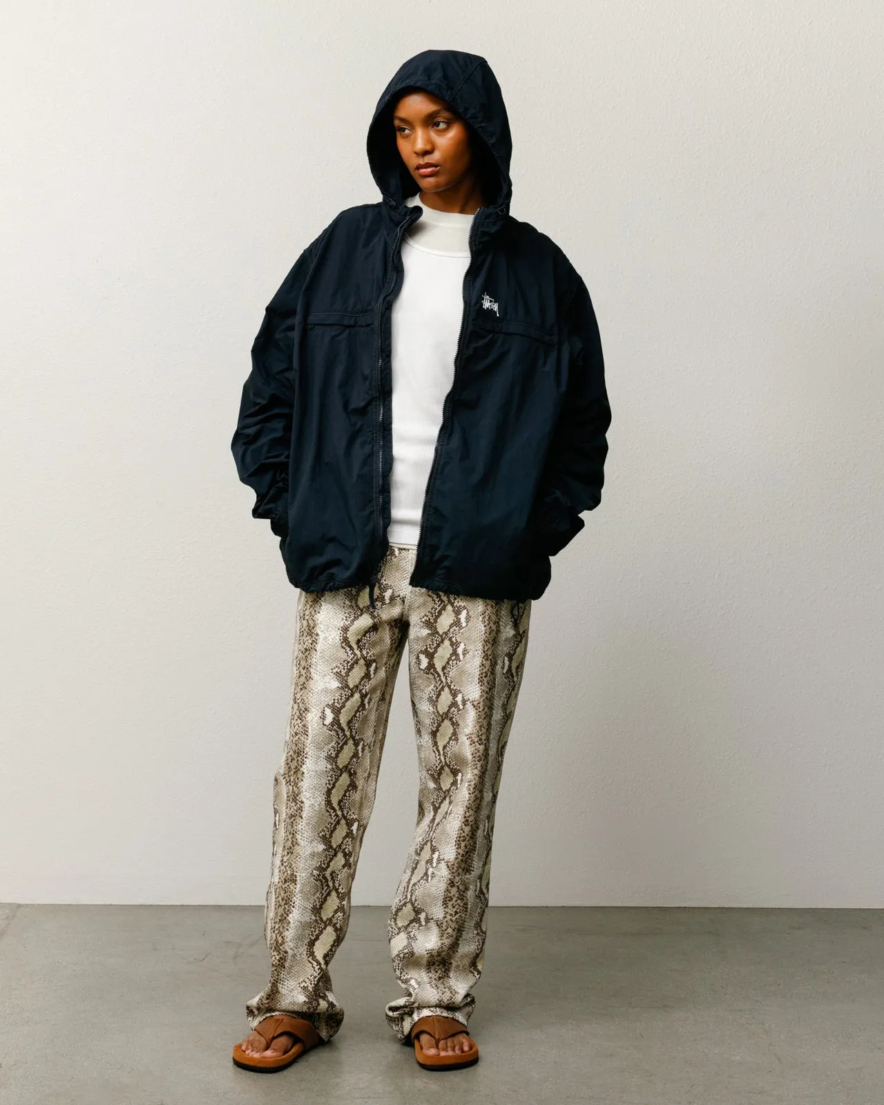 LIGHTWEIGHT HOODED JACKET sold by Stussy product image thumbnail 3