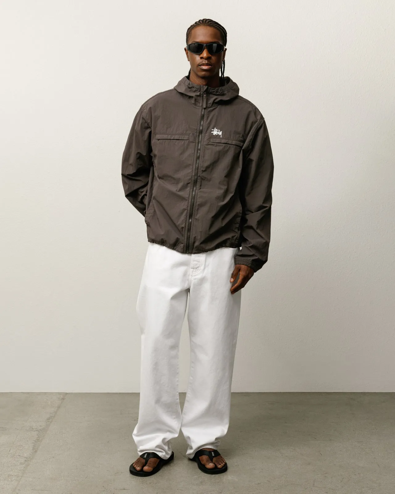 LIGHTWEIGHT HOODED JACKET sold by Stussy