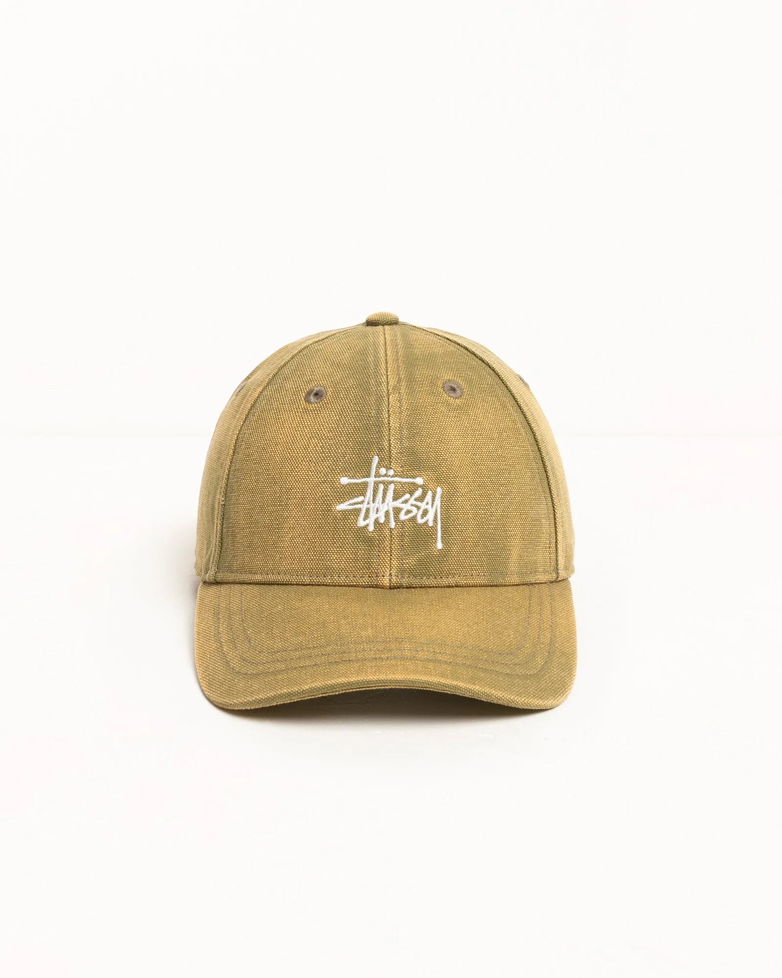 BASIC STÜSSY CAP WASHED CANVAS sold by Stussy