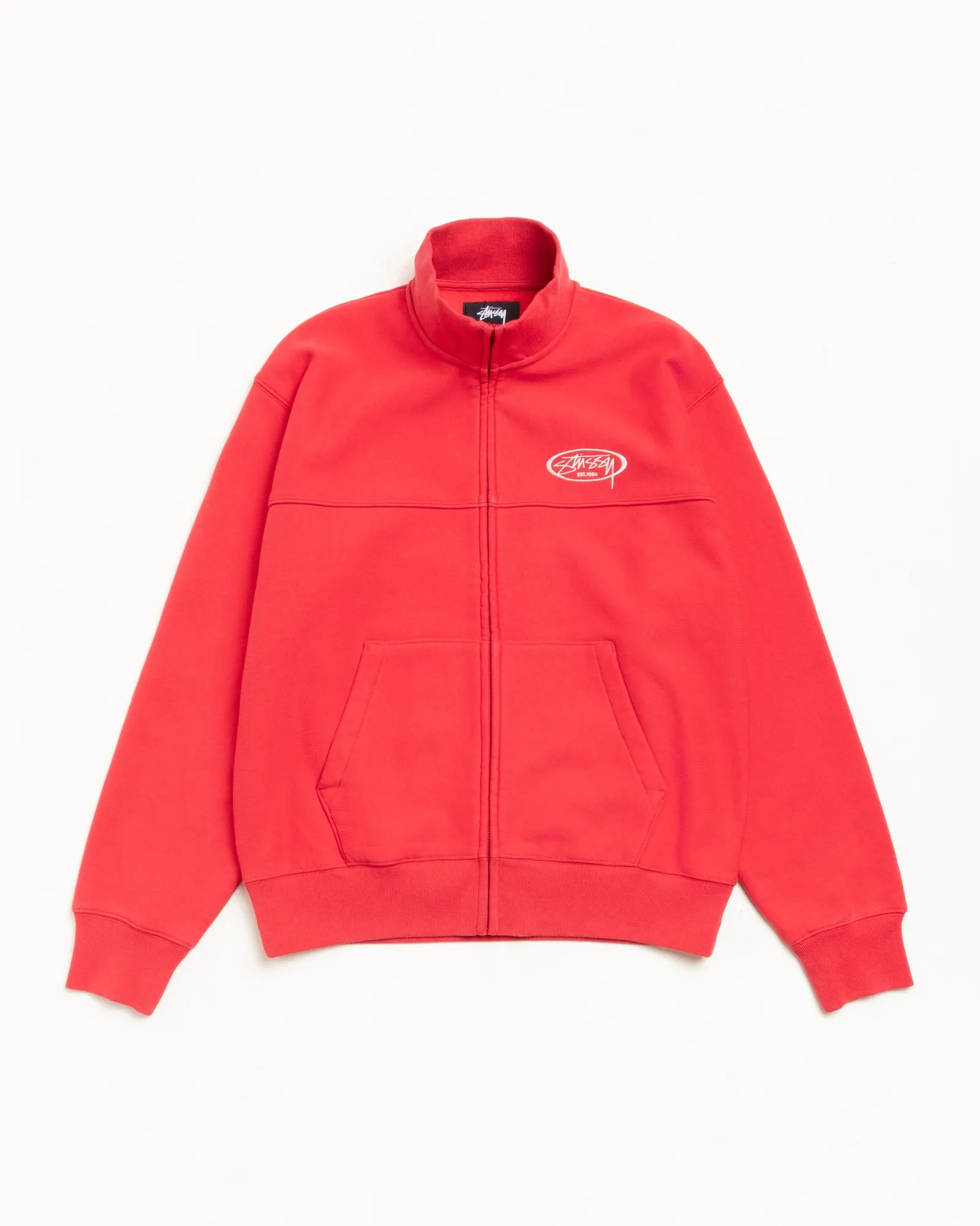 FLEECE TRACK JACKET sold by Stussy