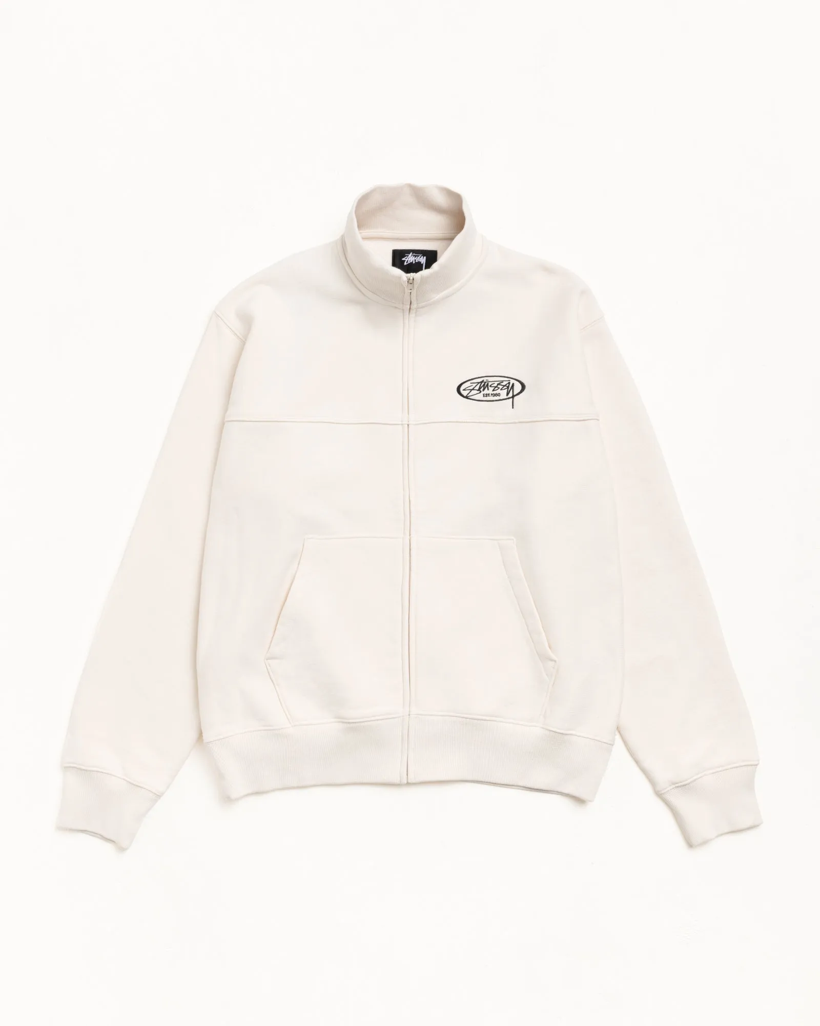 FLEECE TRACK JACKET sold by Stussy