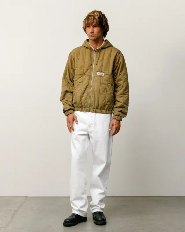 QUILTED CANVAS WORK JACKET made by Stussy