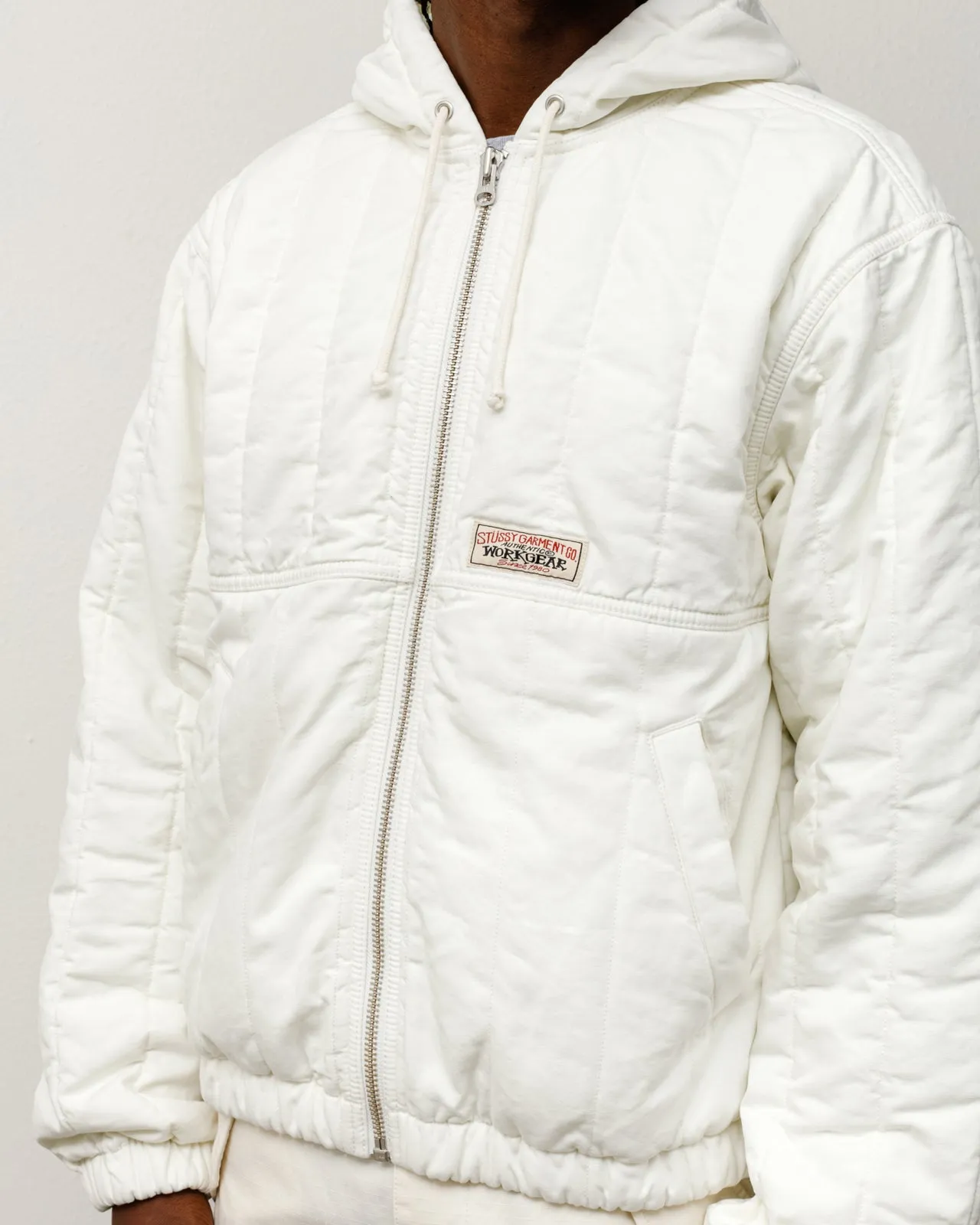 QUILTED CANVAS WORK JACKET sold by Stussy product image thumbnail 3