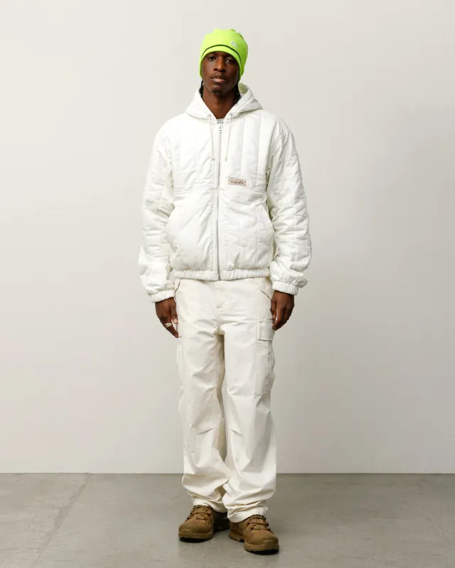 QUILTED CANVAS WORK JACKET made by Stussy
