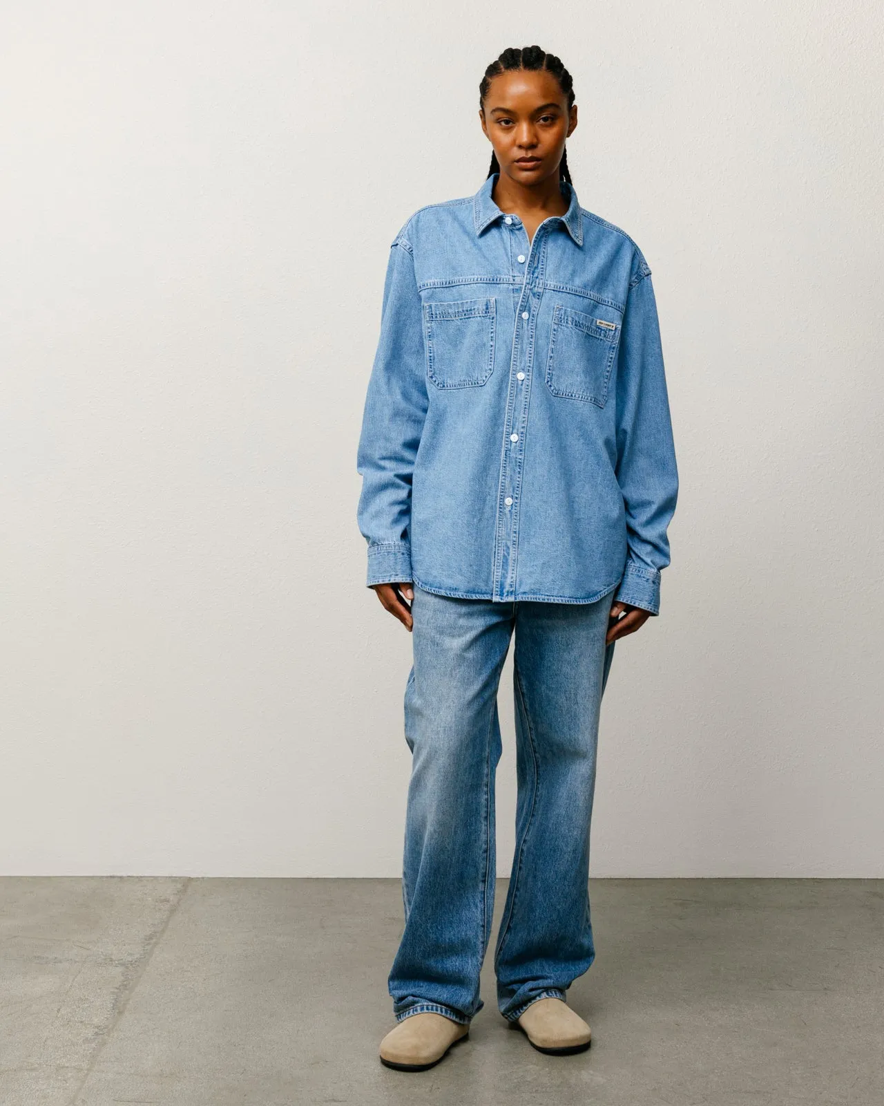WORK DENIM SHIRT sold by Stussy product image thumbnail 4