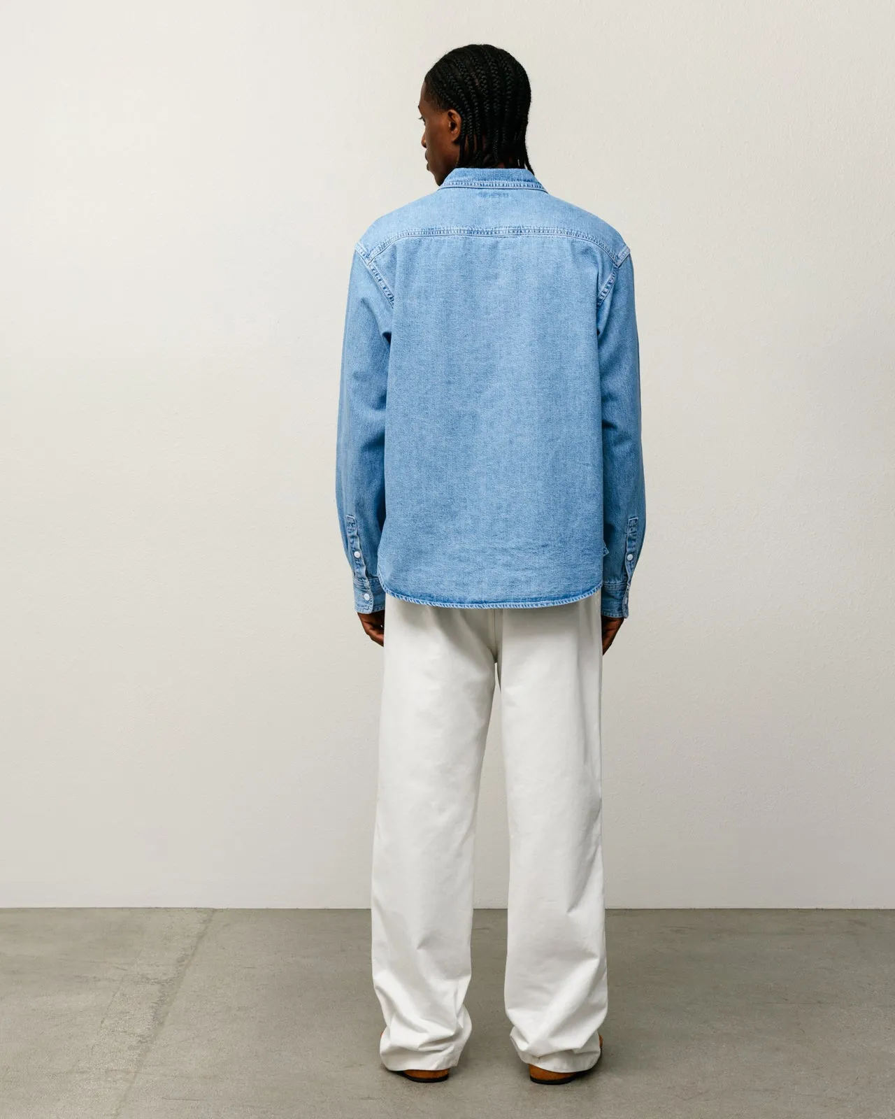 WORK DENIM SHIRT sold by Stussy product image thumbnail 3