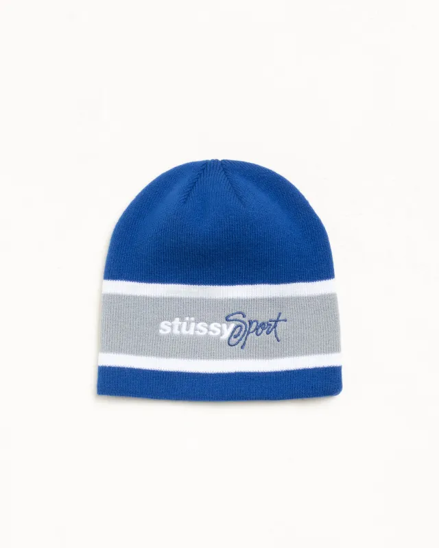 STÜSSY SPORT STRIPE SKULLCAP made by Stussy