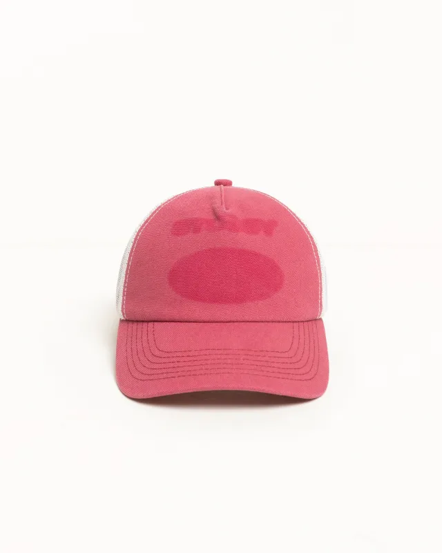 GHOST LOGO TRUCKER made by Stussy