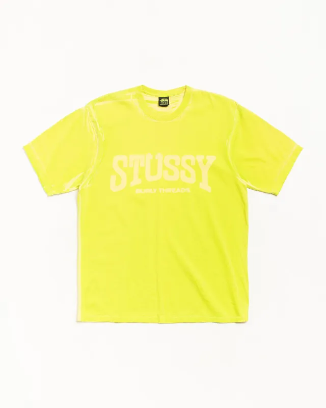 BURLY STONE WASHED TEE made by Stussy