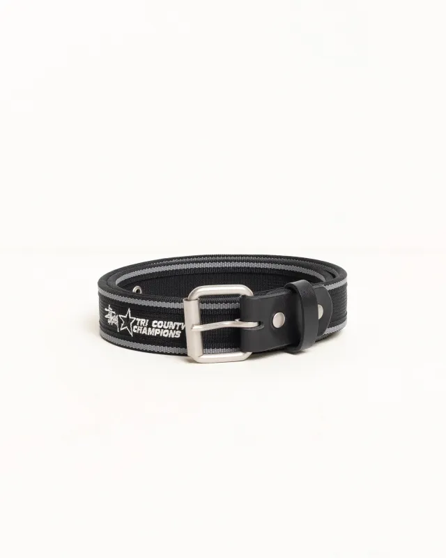 TRI COUNTY WEBBING BELT made by Stussy