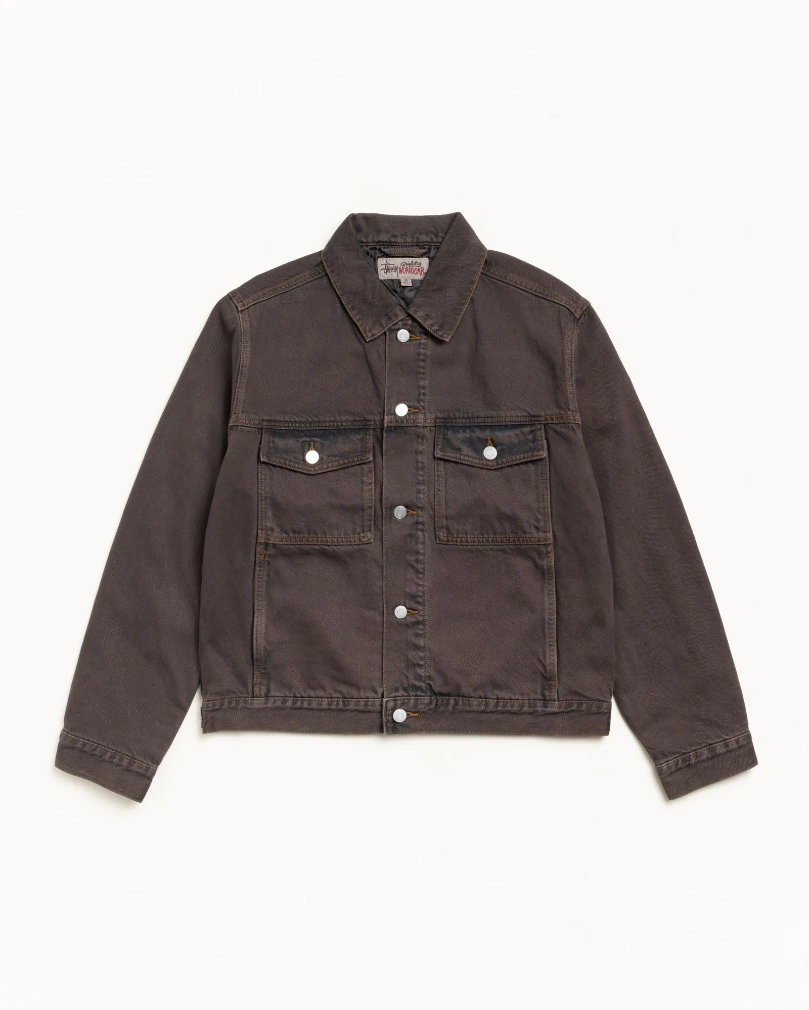 LINED DENIM TRUCKER JACKET sold by Stussy product image thumbnail 5