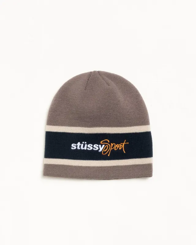 STÜSSY SPORT STRIPE SKULLCAP made by Stussy