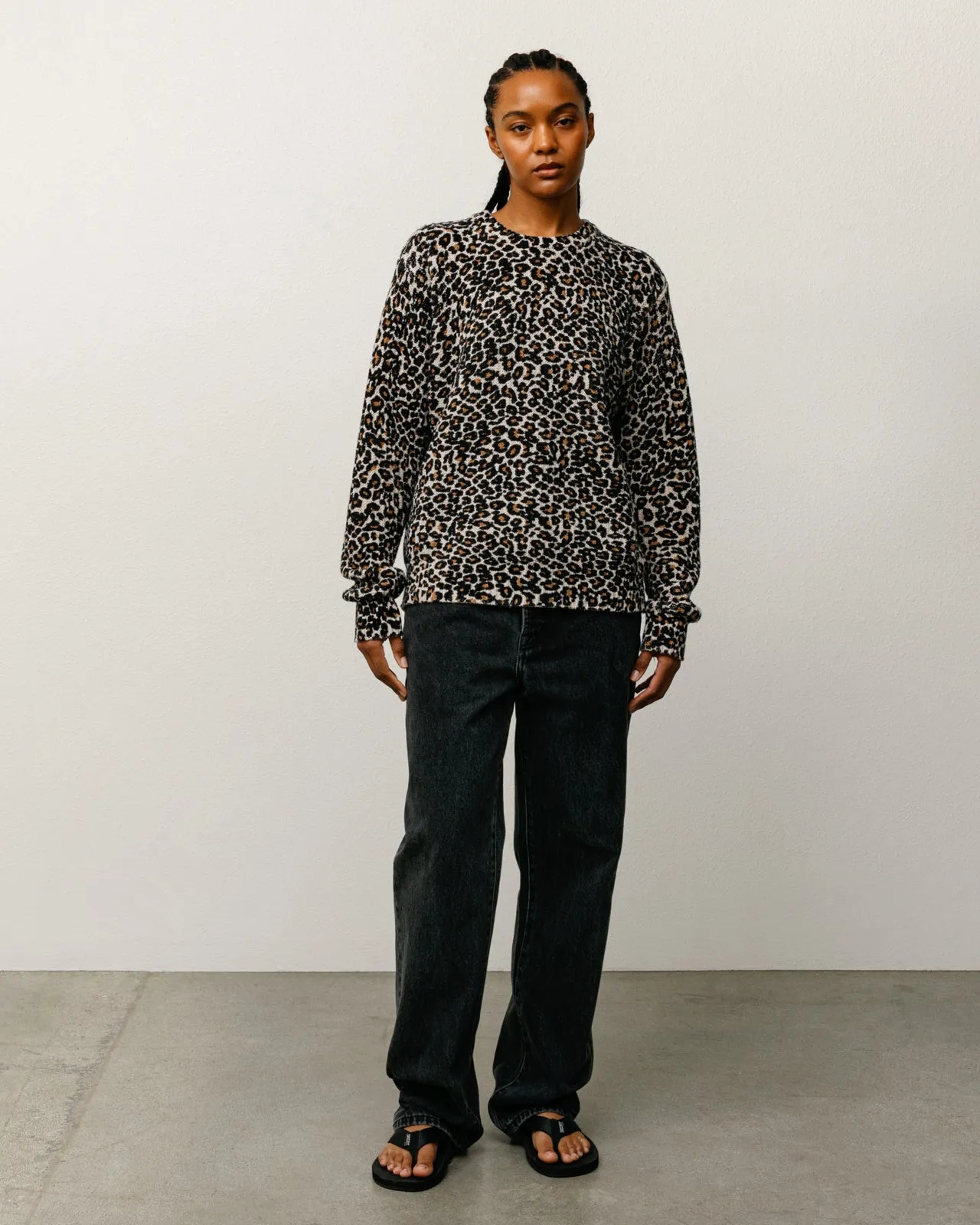 LEOPARD SWEATER sold by Stussy product image thumbnail 4