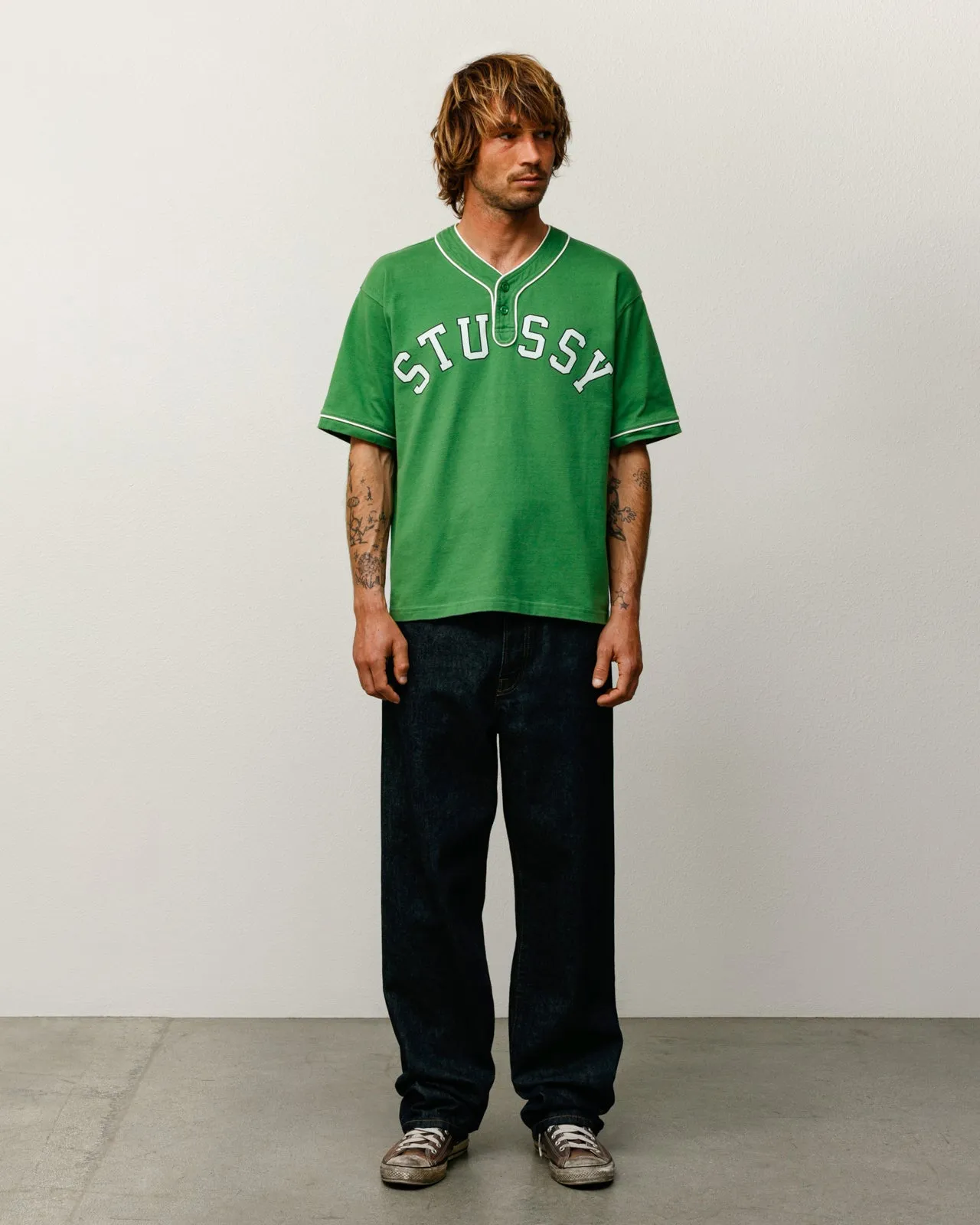 ARCH BASEBALL JERSEY sold by Stussy