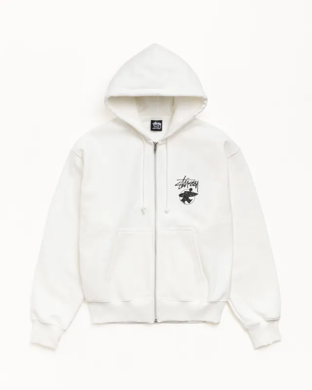 LONG HAUL ZIP HOODIE sold by Stussy