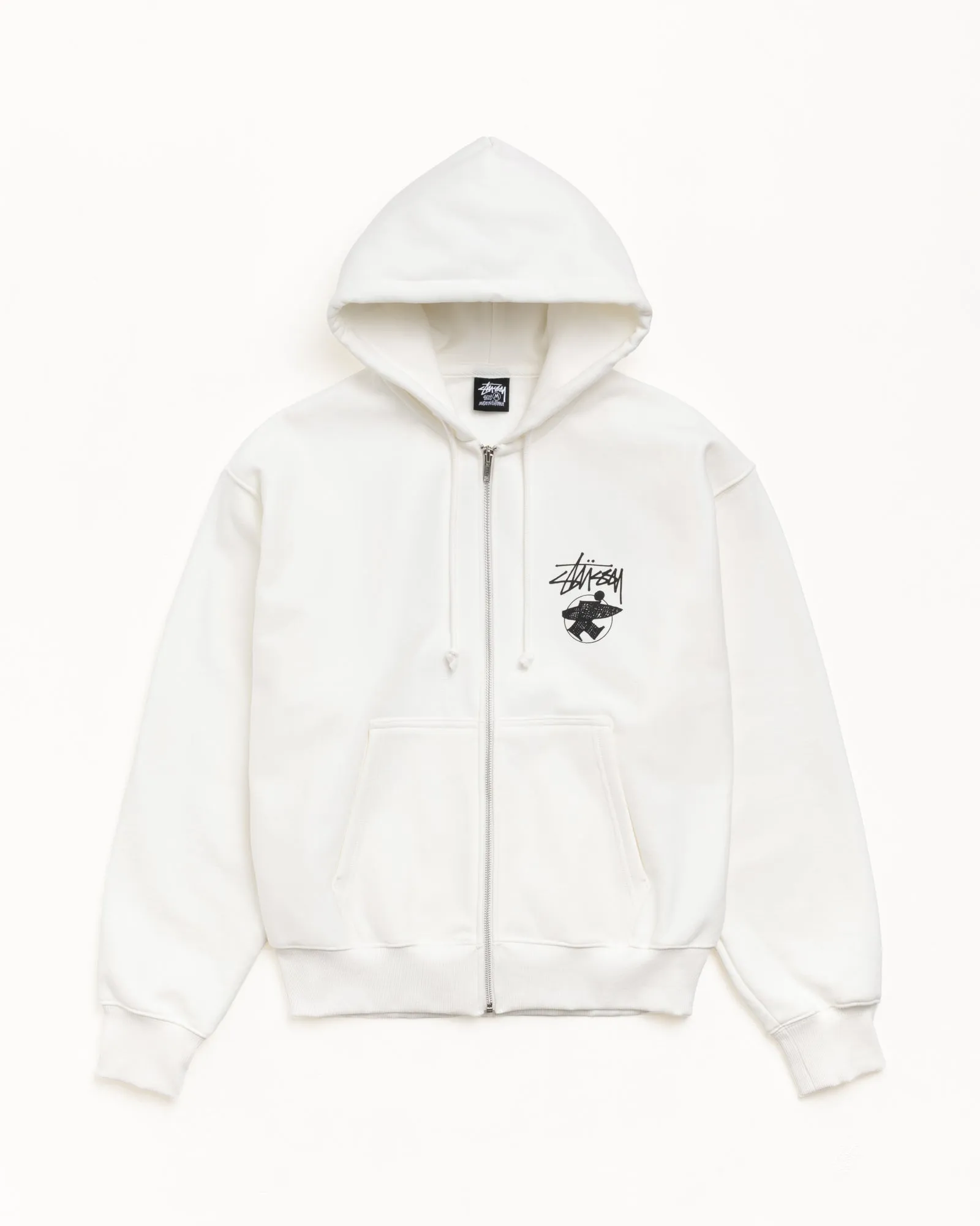 LONG HAUL ZIP HOODIE sold by Stussy