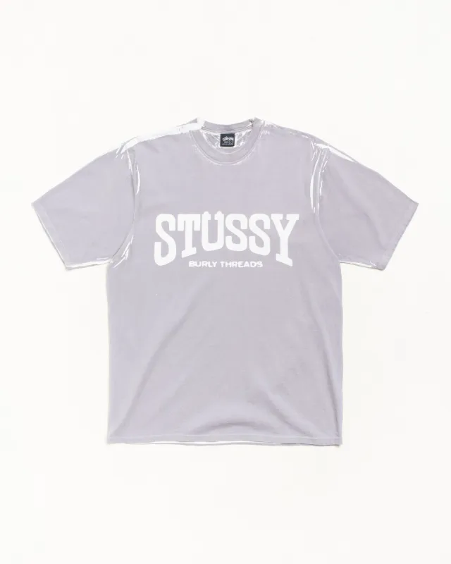 BURLY STONE WASHED TEE made by Stussy