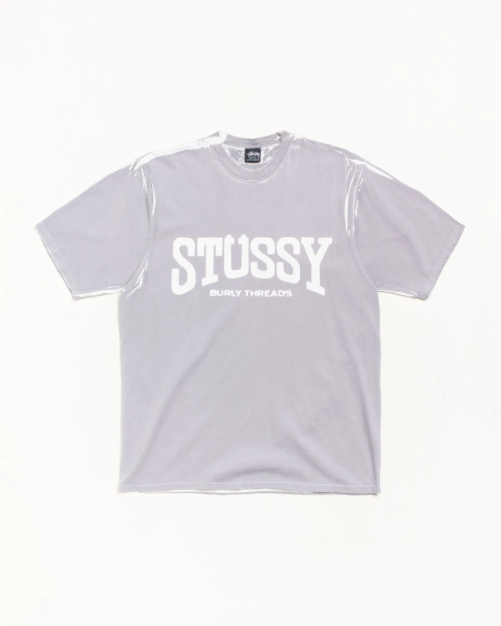 BURLY STONE WASHED TEE sold by Stussy