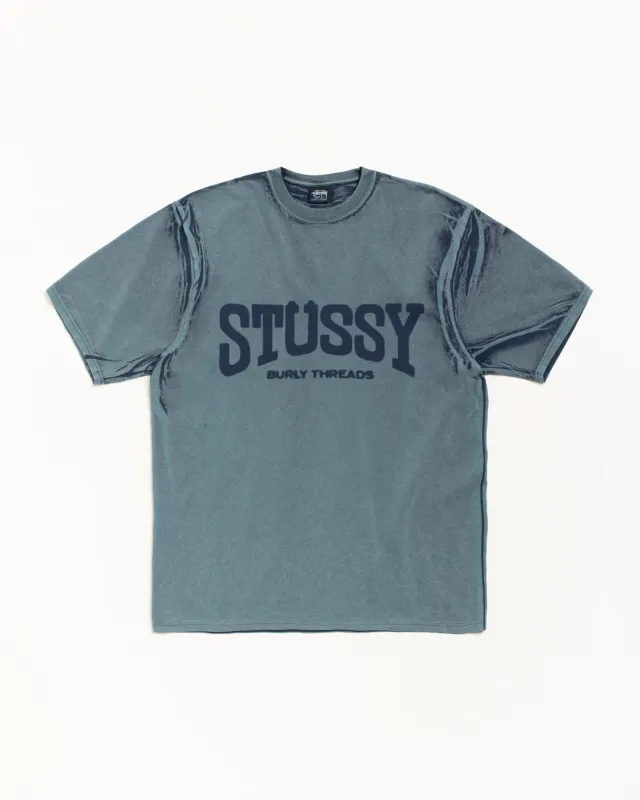 BURLY STONE WASHED TEE made by Stussy
