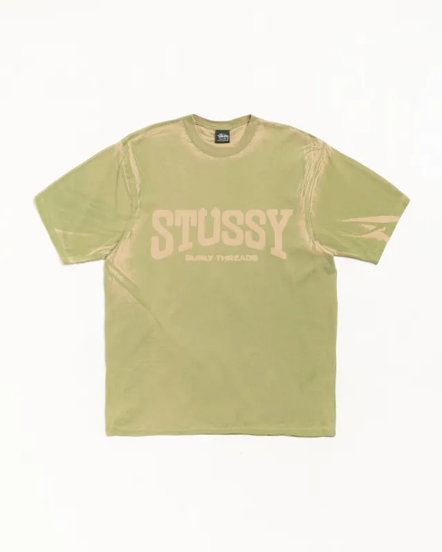 BURLY STONE WASHED TEE made by Stussy