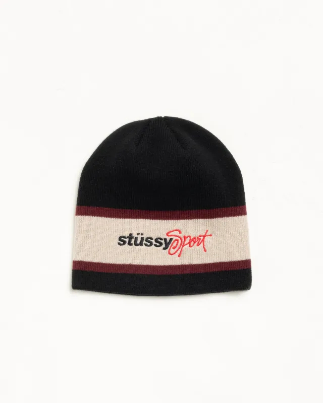 STÜSSY SPORT STRIPE SKULLCAP made by Stussy