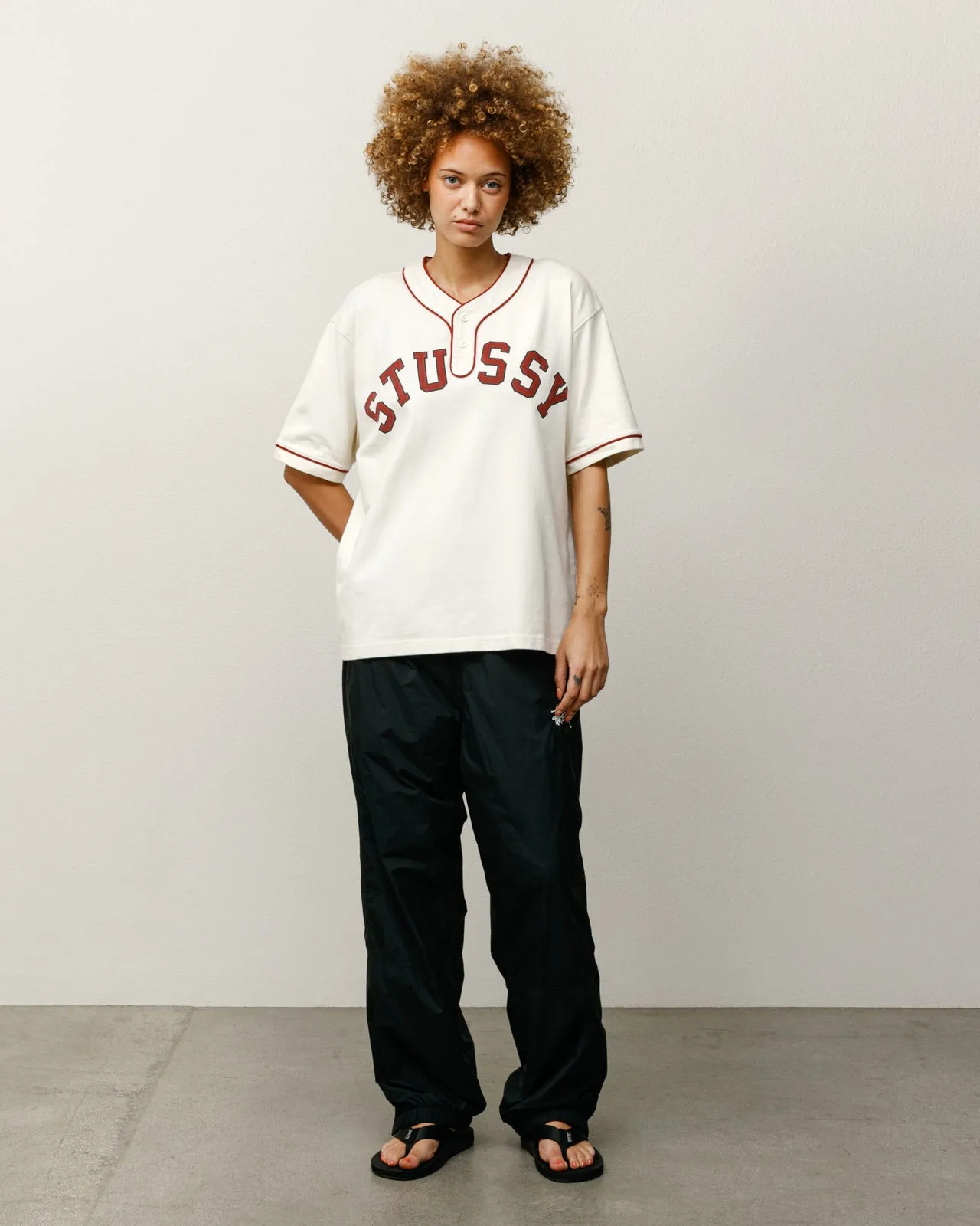 ARCH BASEBALL JERSEY sold by Stussy product image thumbnail 3