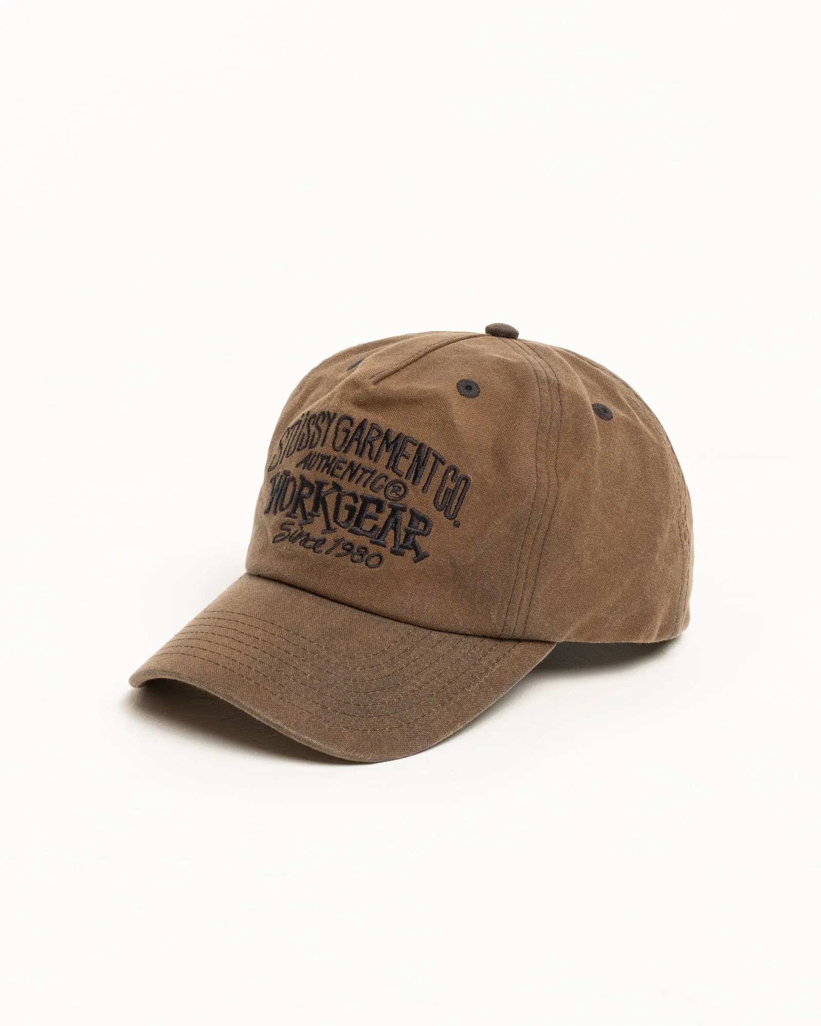 MID-DEPTH WORKGEAR WAXED SNAPBACK sold by Stussy product image thumbnail 2