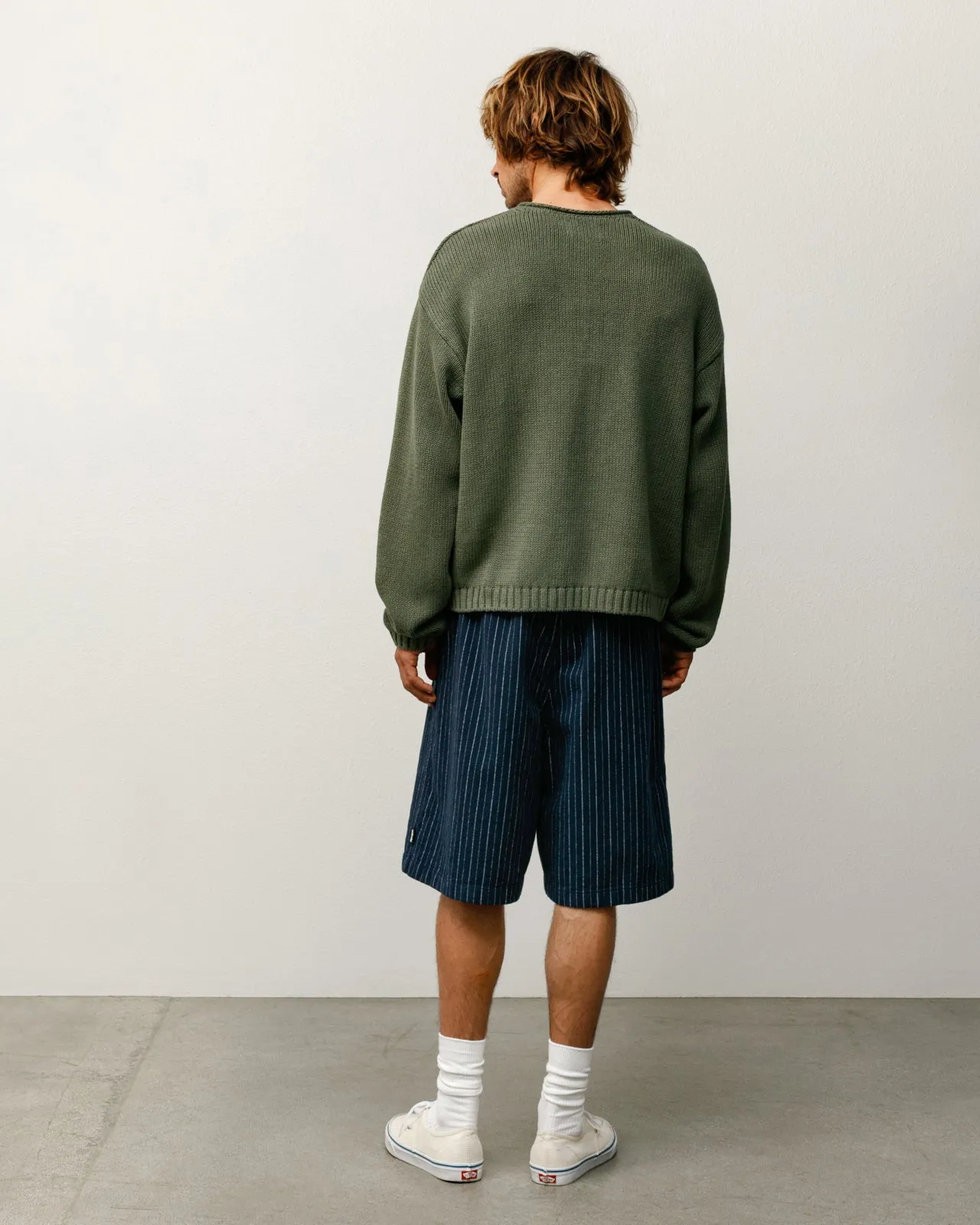 ROLL V NECK SWEATER sold by Stussy product image thumbnail 3