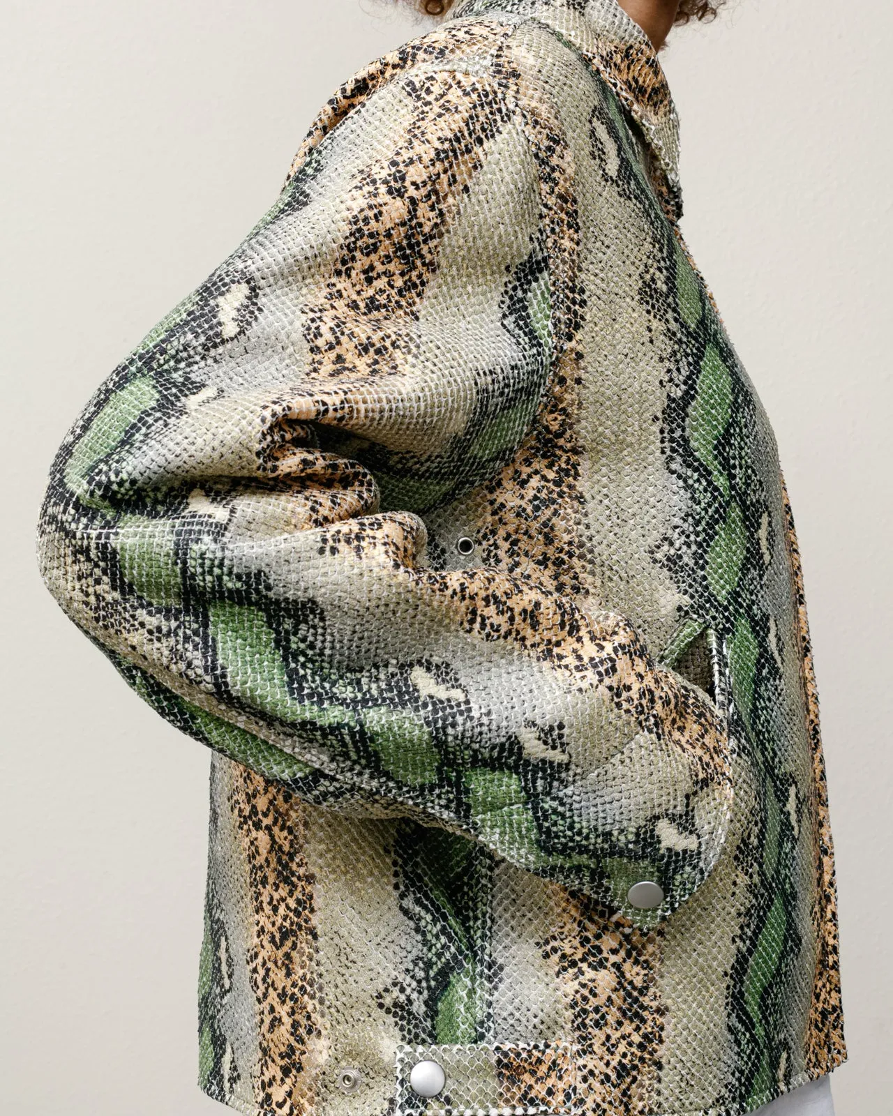 GARAGE JACKET LEATHER sold by Stussy product image thumbnail 4